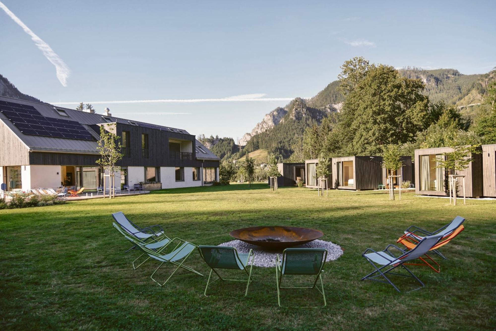 The Campus Alps - Tiny Homes Hieflau Eksteriør billede